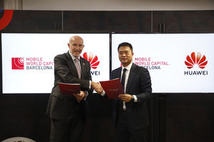 Mobile World Capital Barcelona y Huawei desarrollarán proyectos de comunicaciones inteligentes