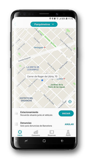 BSM autoriza a la “app” Bip&Drive para el pago de los parquímetros de Barcelona