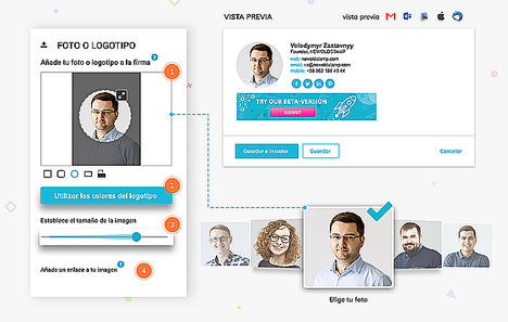 NEWOLDSTAMP lanza la versión en español de su editor de firmas de correo profesionales