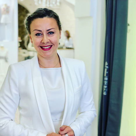 Natalia Havrutska, directora del centro Suite Experience de Altea.