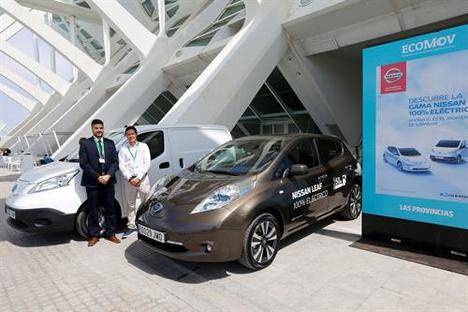 Nissan expuso sus pioneros modelos 100 % eléctricos