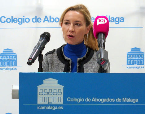 Noemí Alarcón Velasco, presidenta del Comité de Migraciones de la Abogacía Europea.