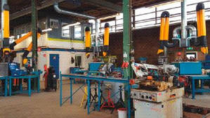 Nuevo sistema de aspiración industrial en el Centro de Formación