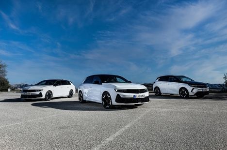 El chasis del Opel GSE
 
