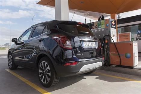Gama de vehículos Opel GLP