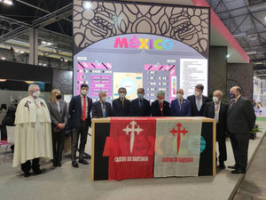 La Orden del Camino de Santiago ha presentado en FITUR el III Congreso Internacional “Las rutas de peregrinación como impulsoras del turismo global”, que se celebrará en Tamaulipas (México)