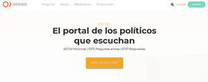 Llega Osoigo, el portal de los políticos que escuchan y responden a las peticiones de los ciudadanos