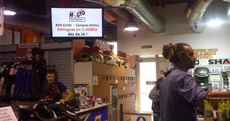 Outlet Moto pisa el acelerador con entregas de pedidos online en menos de dos horas