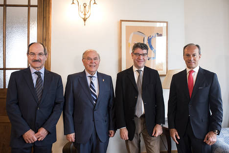 P. Mier, C. Nombela, A. Nadal y R. Aboukhair.