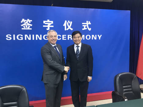 Provacuno e Interovic rubrican el convenio de colaboración con las autoridades sanitarias chinas