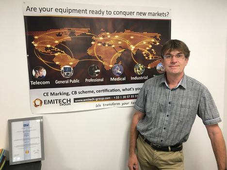 Pascal Bonnenfant, Director de Certificación de Emitech.