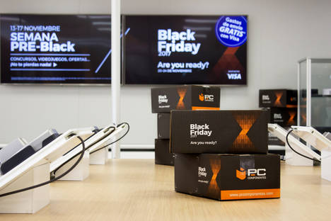 PcComponentes se prepara para recibir más de seis millones y medio de visitas durante la semana del Black Friday