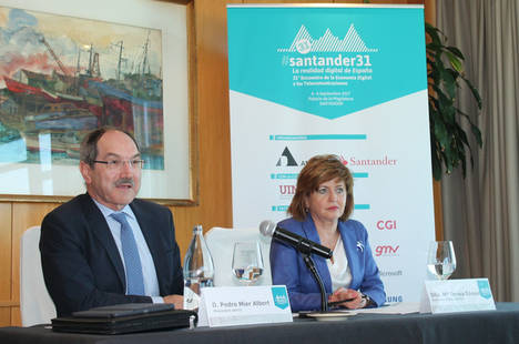 Pedro Mier y Mª Teresa Gómez Condado.