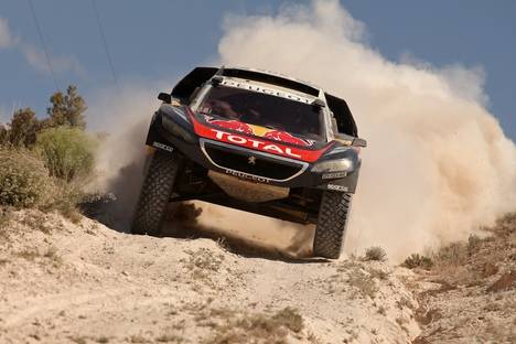 El Peugeot 2008 DKR, segundo en la Baja Aragón