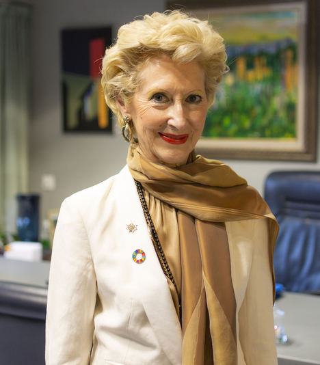 Pilar Fernández, vicepresidenta primera del Consejo General de Enfermería de España.