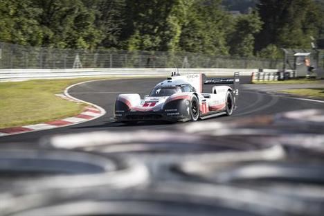Extraordinario registro del Porsche 919 Hybrid Evo en Nürburgring