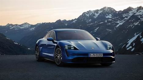 El sistema de propulsión del Porsche Taycan