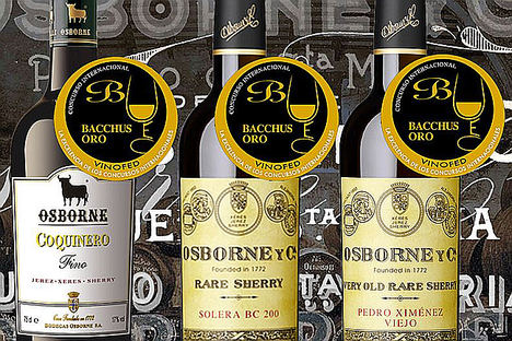 Gran Bacchus de Oro para Osborne