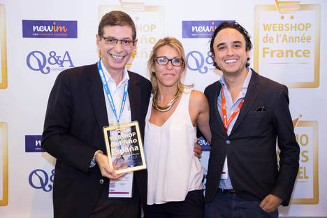 De izquierda a derecha: Luis Conde, Director de E.commerce Alimentación de Carrefour España y Raúl Fernando Herrera, Responsable de Marketing E.commerce Alimentación.