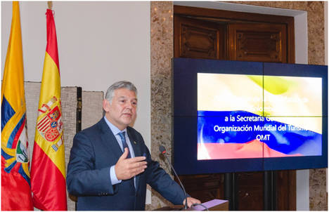 El empresariado turístico español apoya al candidato de Colombia a la Organización Mundial del Turismo, Jaime Alberto Cabal