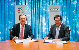 CaixaBank y la CEOE acuerdan una línea de financiación para empresas de 20.000 millones de euros para el período 2019-2020