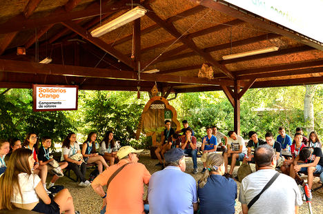 Primera #EscuelaDeValores de la Fundación Adecco y el programa de voluntariado de Orange