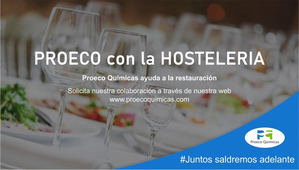 Proeco Químicas se solidariza con la hostelería enviando desinfectantes y detergentes gratuitamente
