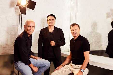  Sergi Bancells, Óscar Guinea, y Frédéric Logodin.