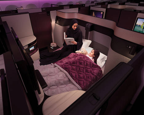Qatar Airways presenta 'Qsuite’, la nueva y revolucionaria experiencia de “primera en clase business”