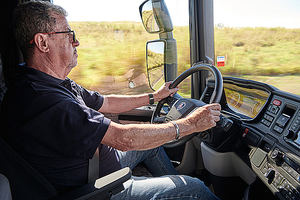 Los transportistas españoles practican el doble de ejercicio físico que en 2017