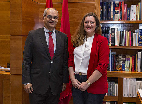 Rafael van Grieken y María García-Saúco Hijano.