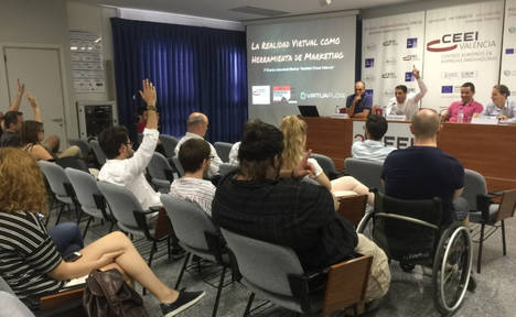 Empresas valencianas de realidad virtual presentan sus propuestas en CEEI Valencia