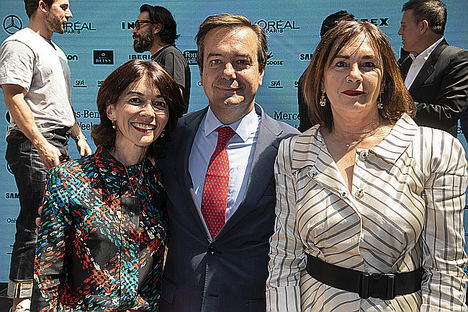 Relevo al frente de la pasarela Mercedes-Benz Fashion Week Madrid