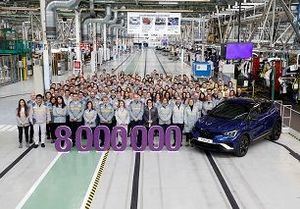 8 millones de vehículos producidos por Renault en Valladolid
 