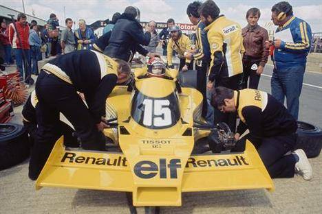 40 años de Renault en la Fórmula 1