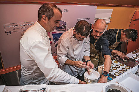 Renfe – SNCF en Cooperación, celebra su 5º aniversario con alta cocina de estrellas Michelin