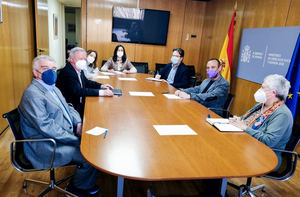 La PMP se reúne con el IMSERSO para abordar el problema de la exclusión financiera
