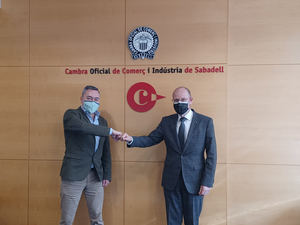 La Cámara de Comercio de Sabadell y Ekon seguirán trabajando por la competitividad y digitalización de las empresas