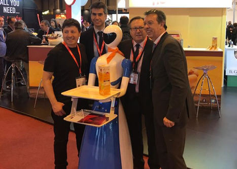 Robot camarero Lolita.