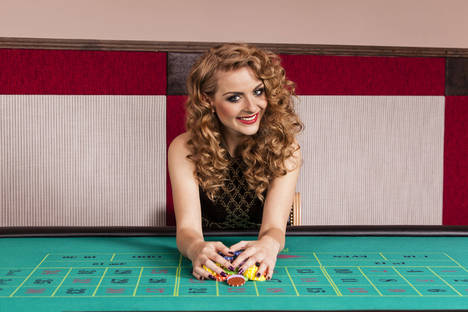 Ruleta en vivo.