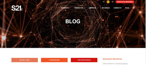 S21sec lanza su nueva plataforma web a nivel mundial