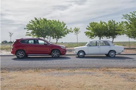 SEAT 124 versus SEAT Ateca