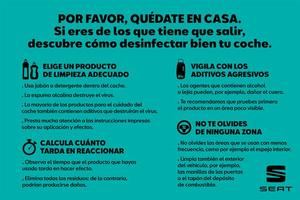 Consejos de SEAT para preparar el coche tras el confinamiento