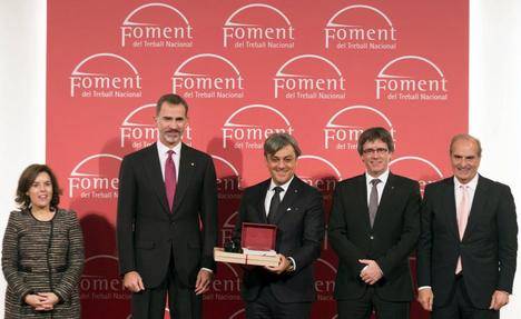 Dr. Francisco Javier García Sanz, Medalla de Honor al Empresario del Año