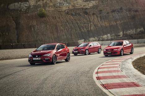 La evolución del SEAT León Cupra