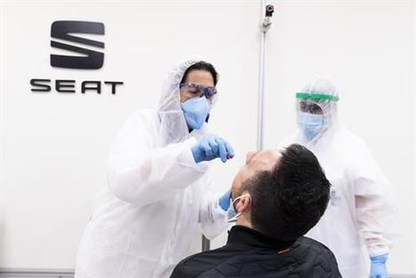 SEAT realizará test PCR a los 15.000 empleados