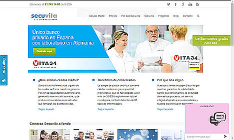 VITA 34 obtiene patente europea sobre la preservación del tejido del cordón umbilical