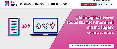 Self Bank lanza ‘Mis facturas’, el primer agregador de facturas de España