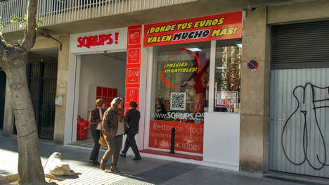 Sqrups! inaugura su 4ºoutlet en Valencia