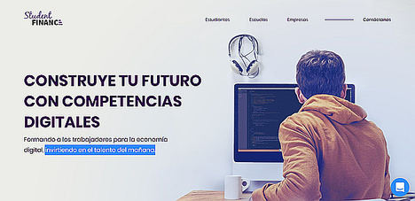 StudentFinance, la empresa que invierte en la educación tecnológica de los estudiantes, y solo gana cuando consiguen un trabajo